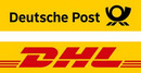 Logo Deutsche Post DHL in Wolfsburg