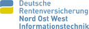 Logo Deutsche Rentenversicherung Nord Ost West Informationstechnik GmbH in Braunschweig